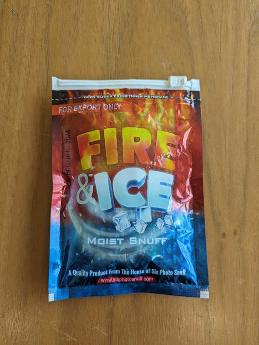 6 Photo Fire and Ice 50g Pouch