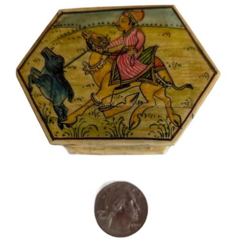 JNF Camel Bone Snuff Box