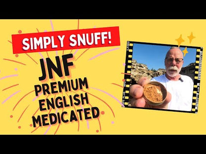 JNF Medicated Premium English Snuff 8g